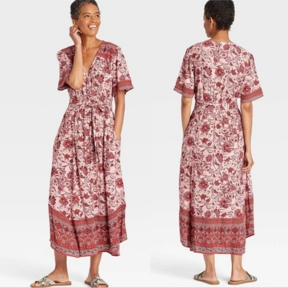 Knox Rose Boho Wrap Dress XXL